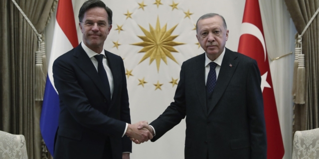 O Μαρκ Ρούτε και ο Ρετζέπ Ταγίπ Ερντογάν