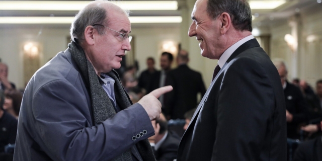 Νίκος Φίλης και Γιώργος Σταθάκης