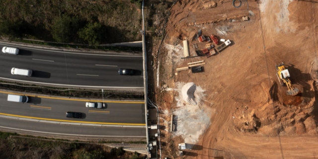 Εργασίες κατασκευής FlyOver, Θεσσαλονίκη