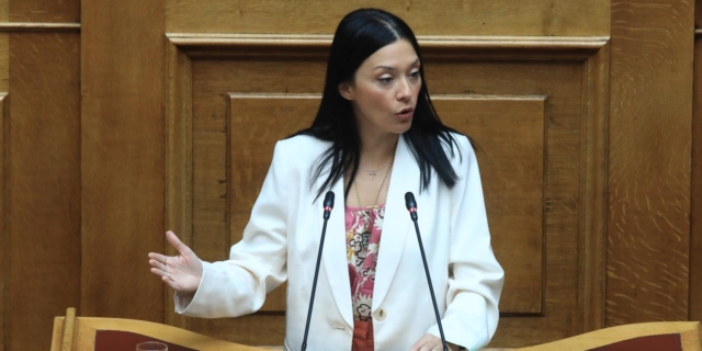 Η βουλεύτρια του ΠΑΣΟΚ, Νάντια Γιαννακοπούλου