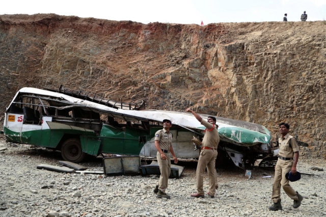 Δυστύχημα με σχολικό λεωφορείο στην Ινδία (φωτογραφία αρχείου)