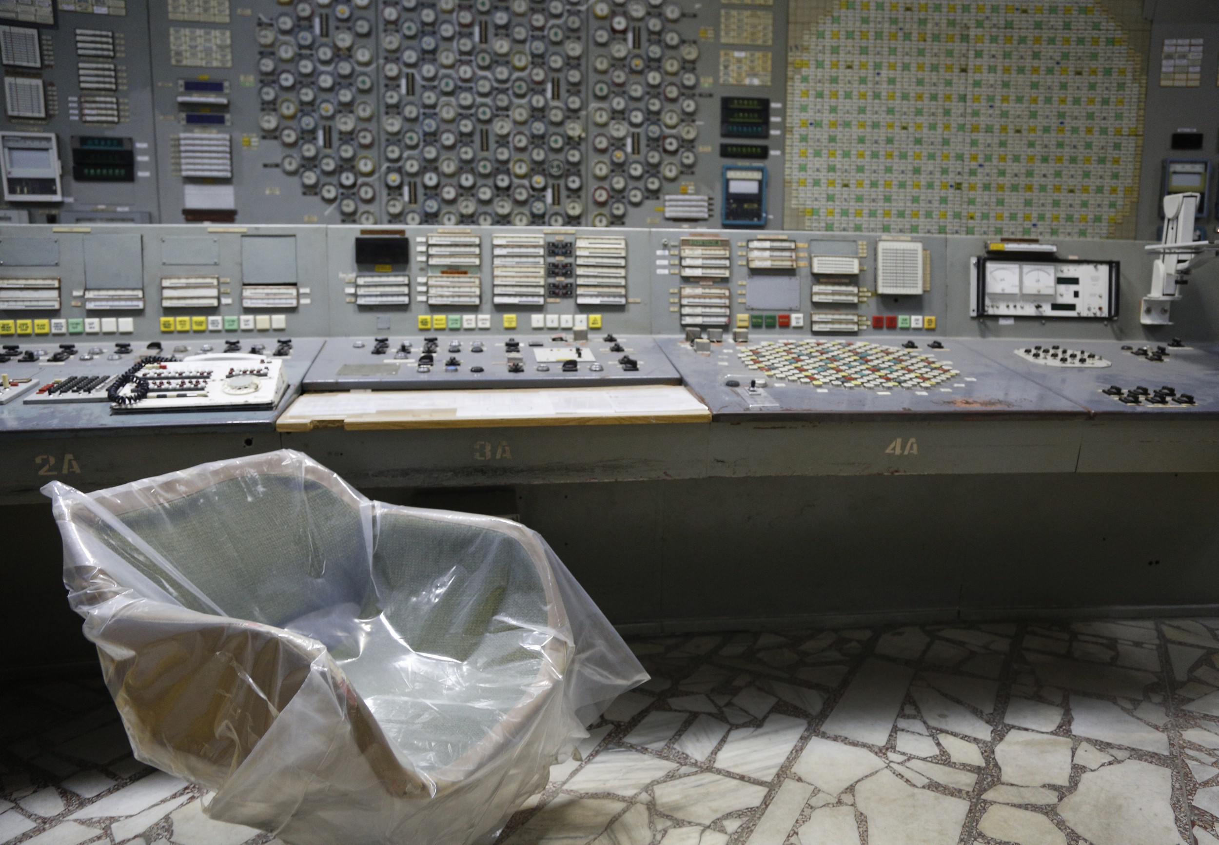 Στο control room του τρίτου αντιδραστήρα του Chernobyl
