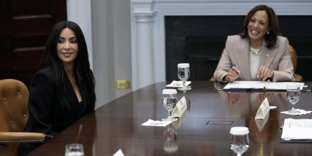 Kamala Harris, Kim Kardashian