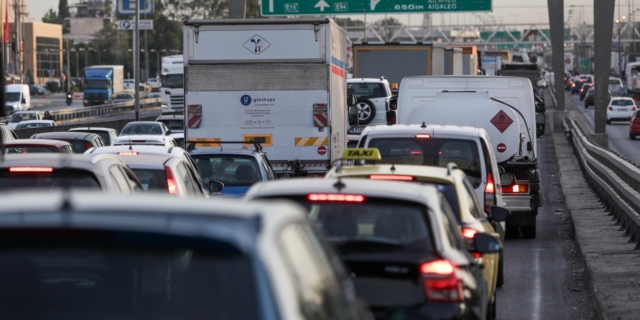 Κίνηση στη Λεωφόρο Κηφισού (φωτογραφία αρχείου)