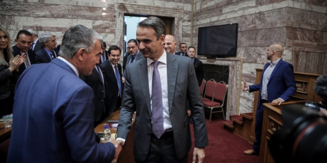 Δημήτρης Κυριαζίδης και Κυριάκος Μητσοτάκης