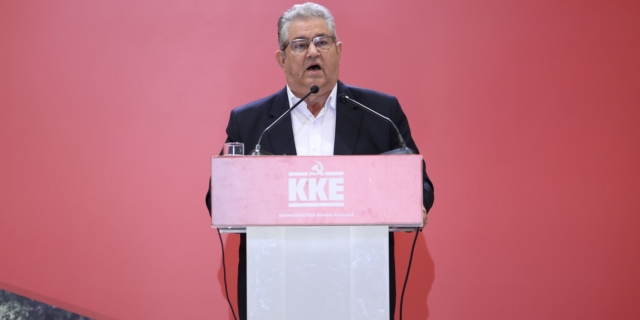 Ο Δημήτρης Κουτσούμπας