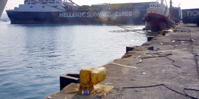 Το λιμάνι της Κορίνθου (φωτογραφία αρχείου)