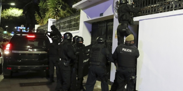 Ισημερινός: Συνελήφθη ο πρώην αντιπρόεδρος μετά από έφοδο στην πρεσβεία του Μεξικού