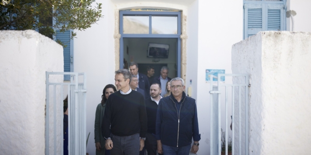 Μητσοτάκης από Τήλο: Αποδίδουμε μεγάλη σημασία σε καινοτόμα έργα