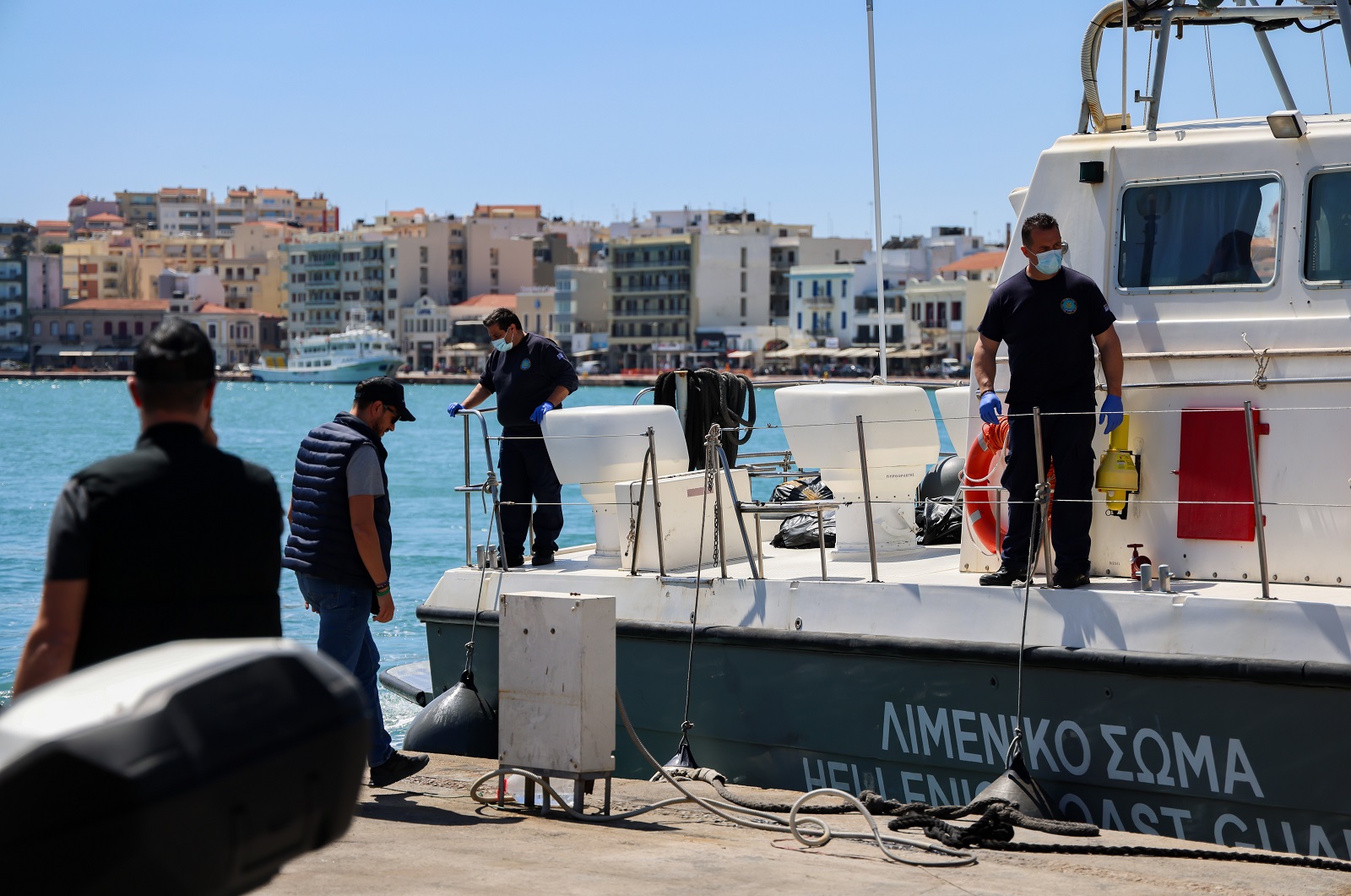 Επιχείρηση διάσωσης και απεγκλωβισμού μεταναστών και προσφύγων στην Χίο