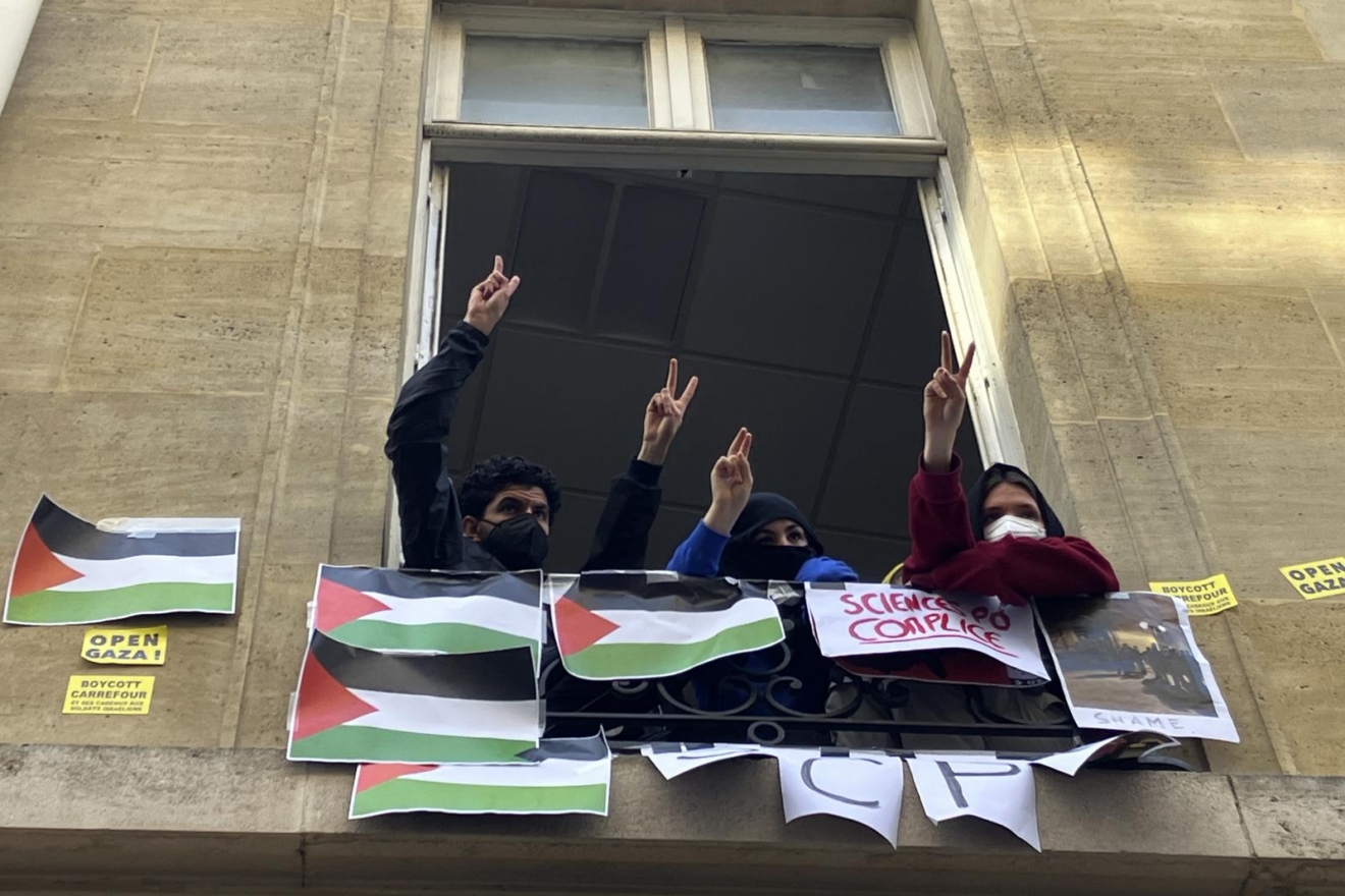 Φοιτητική διαμαρτυρία σε πανεπιστήμιο του Παρισιού