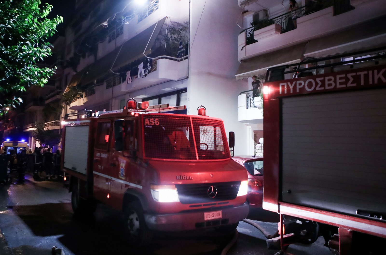 Θεσσαλονίκη: Φωτιά σε διαμέρισμα 4ου ορόφου στην Αγία Τριάδα