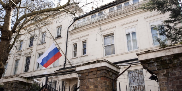 Ρωσική πρεσβεία στη Βρετανία