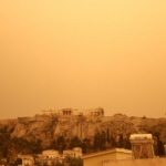Η αφρικανική σκόνη στην Αθήνα "πρωτοσέλιδο" στους New York Times