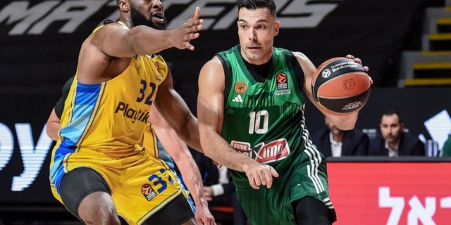 Μακάμπι – Παναθηναϊκός AKTOR 85-83: Με την πλάτη στον τοίχο οι πράσινοι