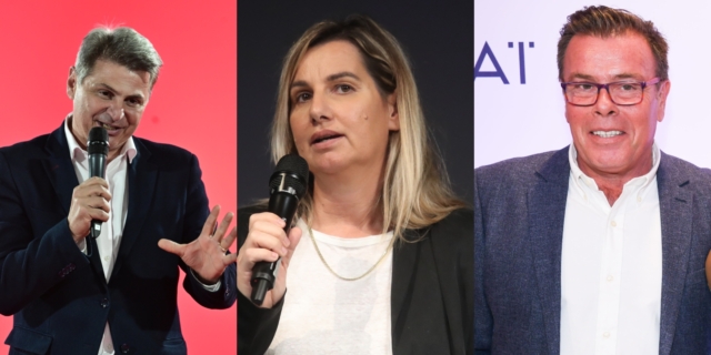 Νίκος Φαραμτούρης, Σοφία Μπεκατώρου και Δήμητρης Παπανώτας