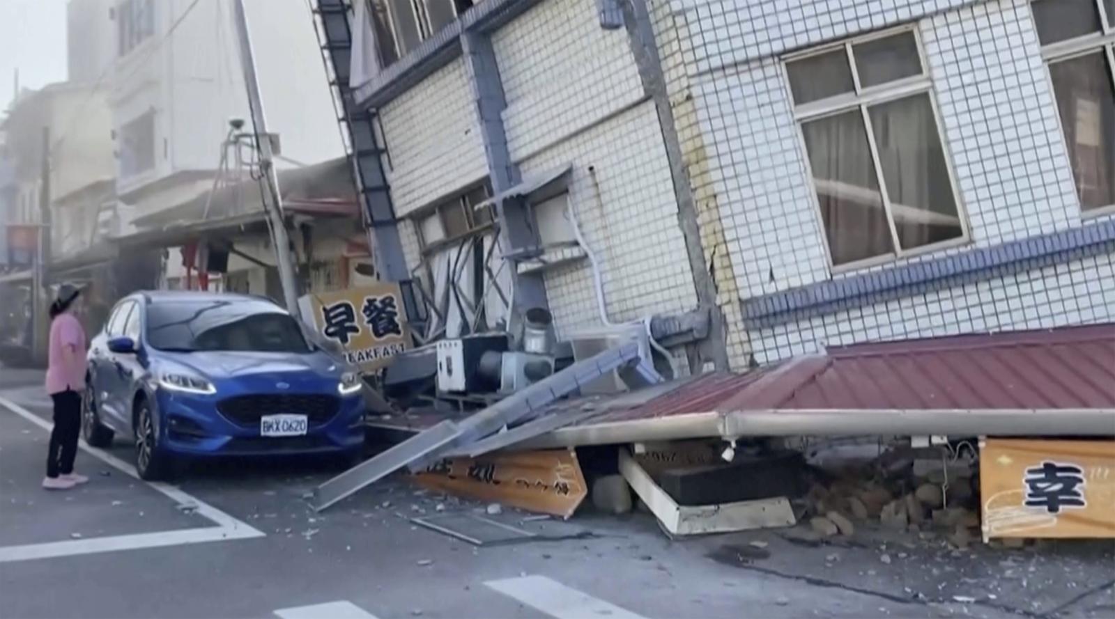 Σεισμός στην Ταϊβάν