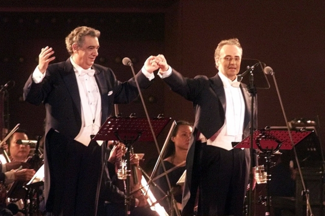 Jose Carreras και Placido Domingo