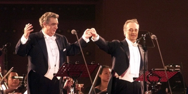 Jose Carreras και Placido Domingo
