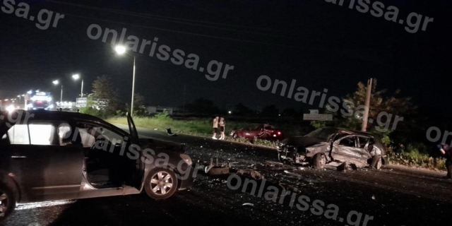 Τροχαίο στη Λάρισα