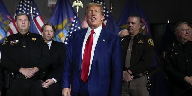 Προεκλογική ομιλία του Τραμπ