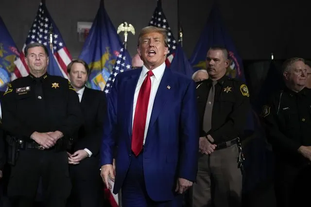 Προεκλογική ομιλία του Τραμπ