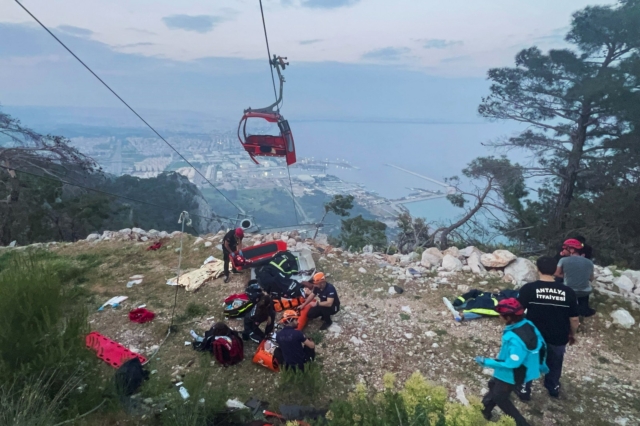 Ατύχημα με τελεφερίκ στην Τουρκία