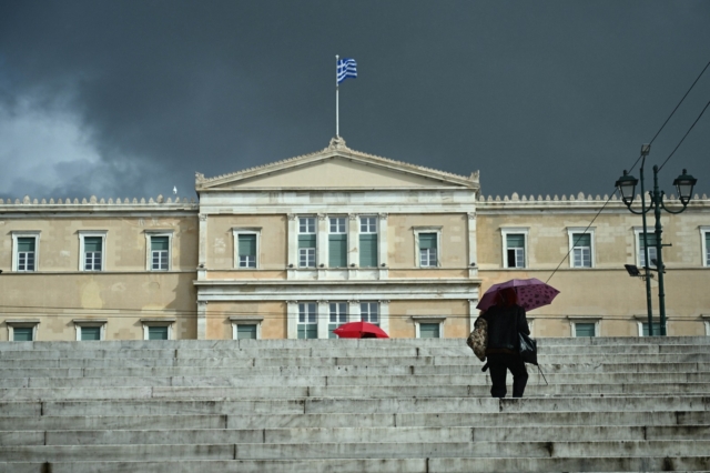 Βροχερός καιρός στην Αθήνα