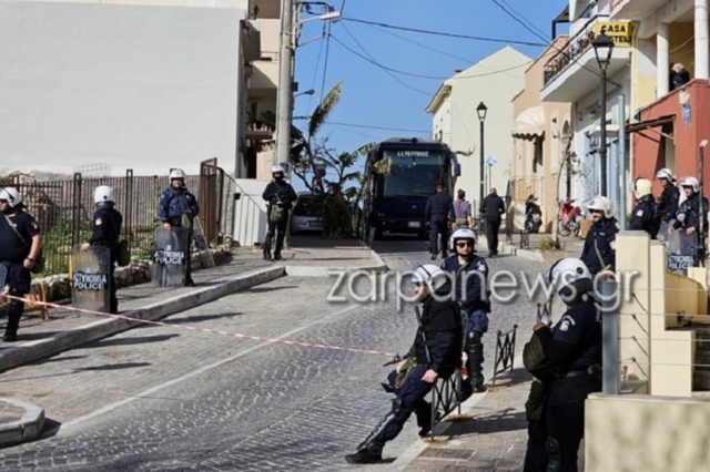 Αστυνομική επιχείρηση στο λόφο Καστέλι