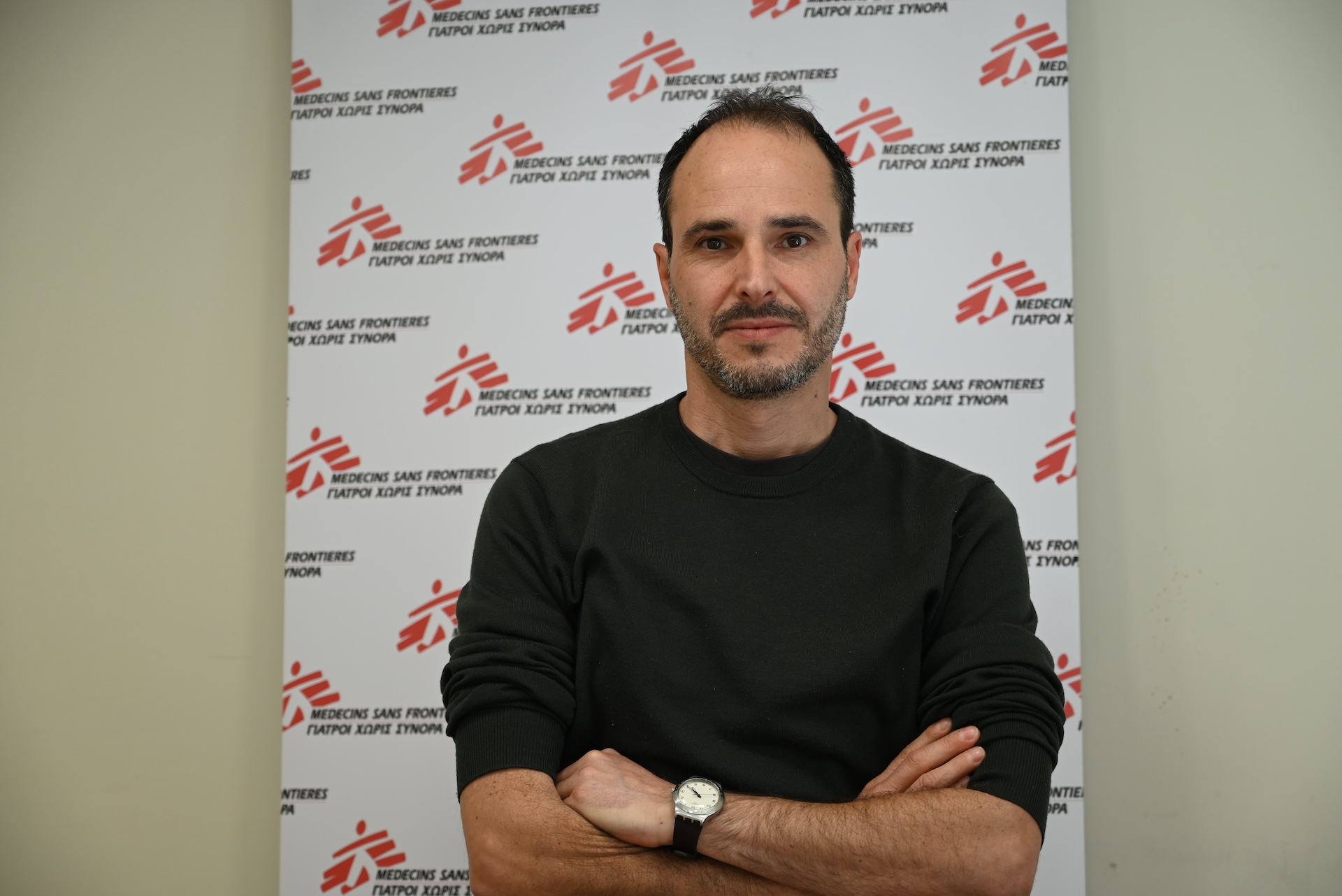 Ο Διεθνής πρόεδρος των Γιατρών Χωρίς Σύνορα, Δρ. Χρήστος Χρήστου.