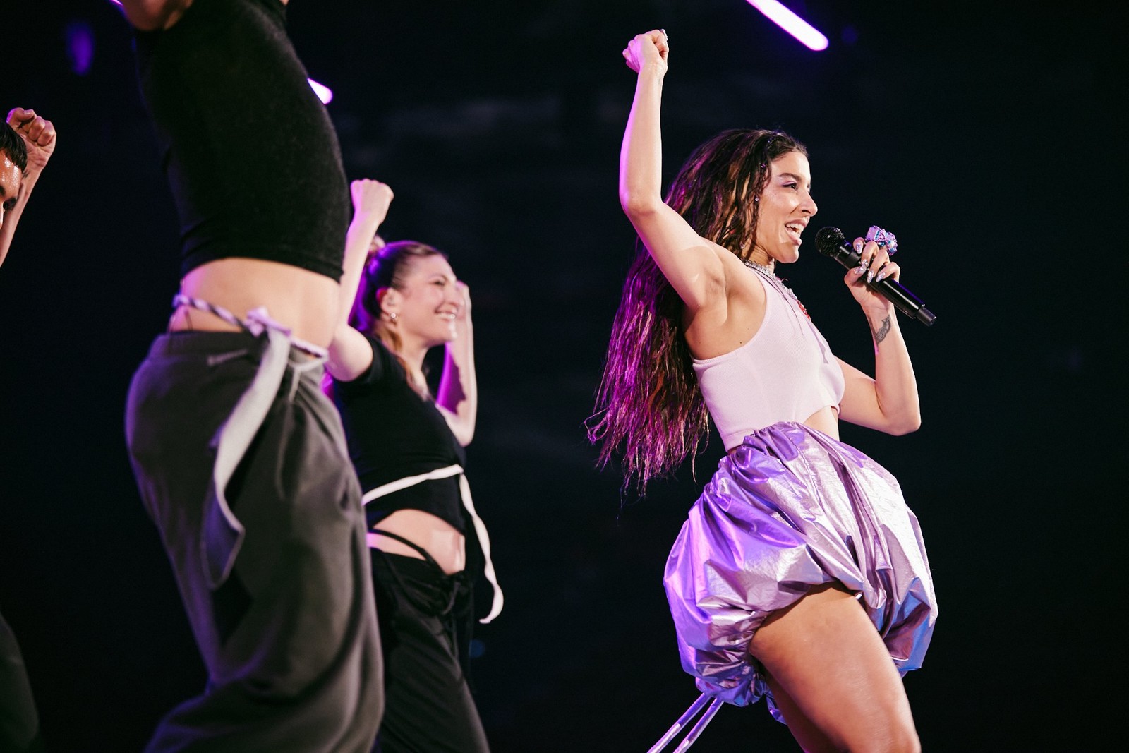 Η Μαρίνα Σάττι στη δεύτερη πρόβα στη Eurovision