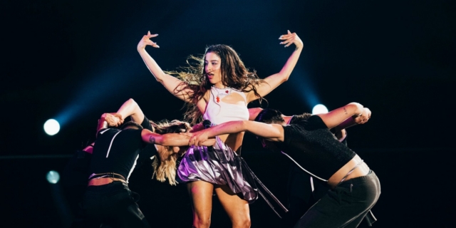 Η Μαρίνα Σάττι στη δεύτερη πρόβα στη Eurovision