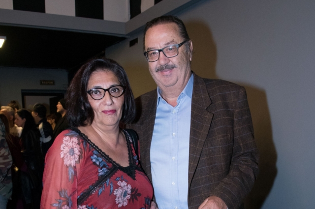 Ο Τάσος Κωστής με τη σύζυγό του