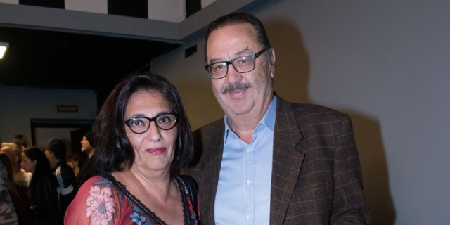 Ο Τάσος Κωστής με τη σύζυγό του