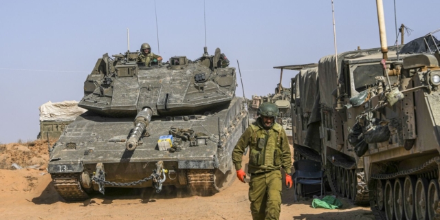 Ισραηλινά στρατεύματα στη Λωρίδα της Γάζας
