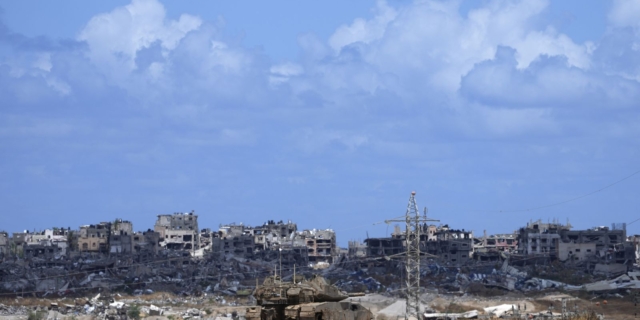Ισραηλινό άρμα μάχης στη Λωρίδα της Γάζας