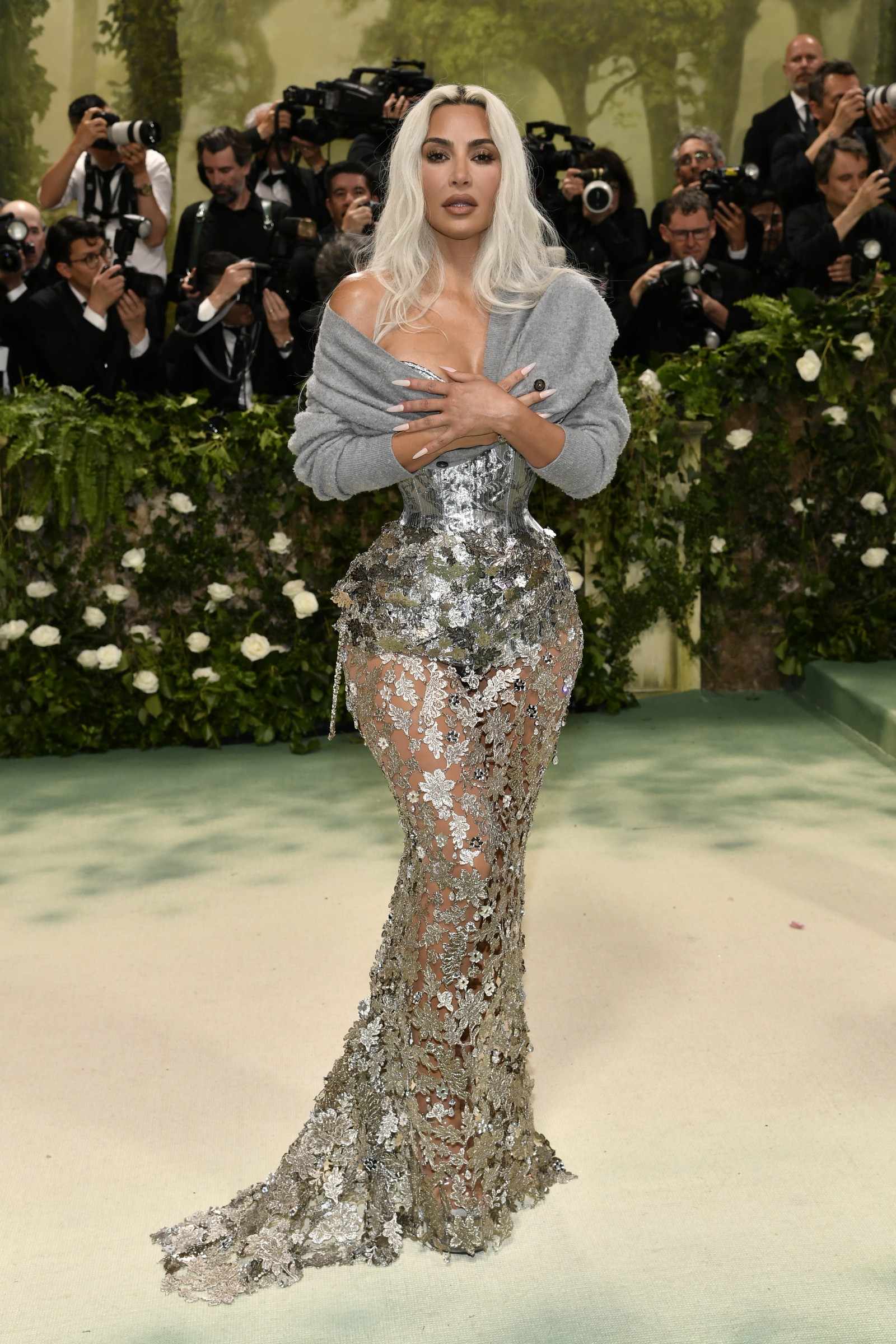 Η Kim Kardashian στο Met Gala 2024