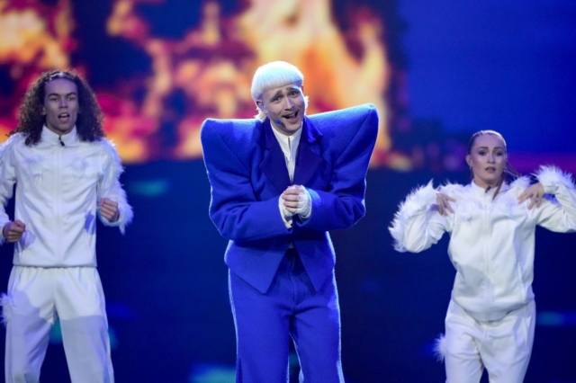 Ο Joost Klein στη σκηνή της Eurovision 2024