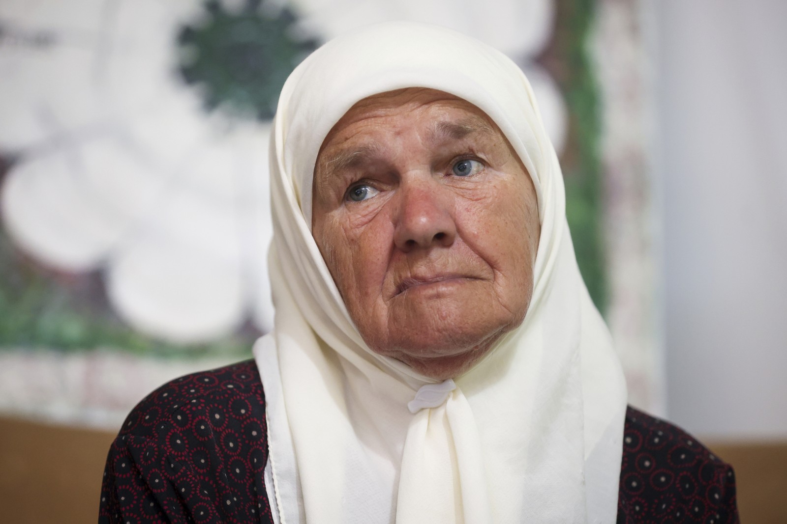 Η Mejra Djogaz, μέλος της οργάνωσης Μητέρες της Σρεμπρένιτσα