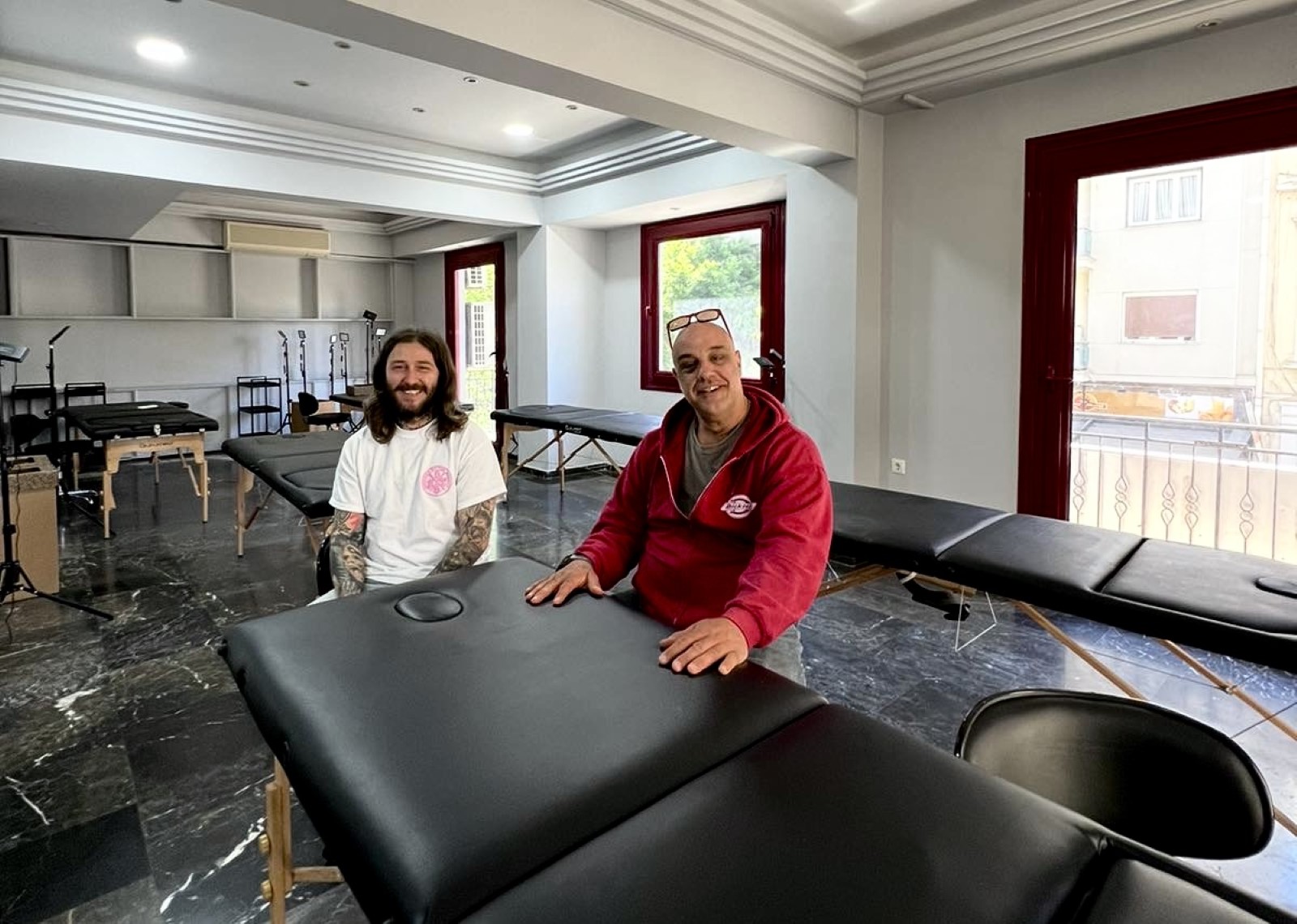 Ο Κυριάκος Μπαλάσκα,ς και ο Ηρακλής Πατσόπουλος