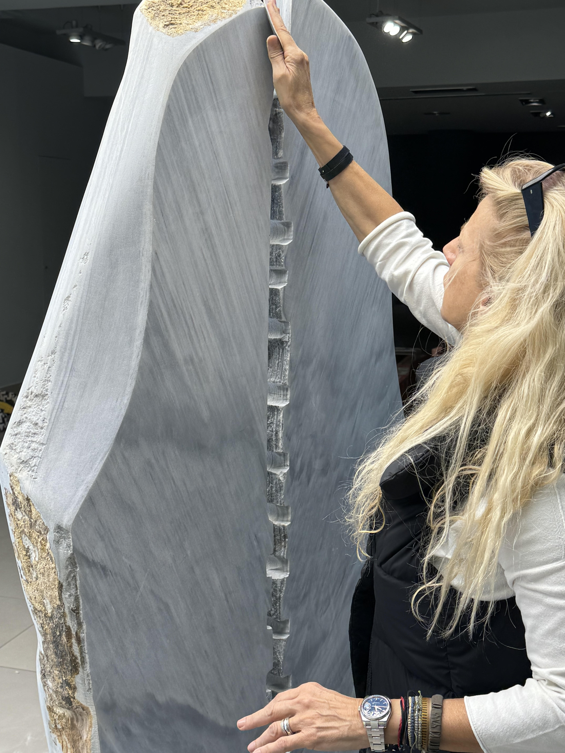 Βένια Δημητρακοπούλου,Έρως, 2024, μάρμαρο,