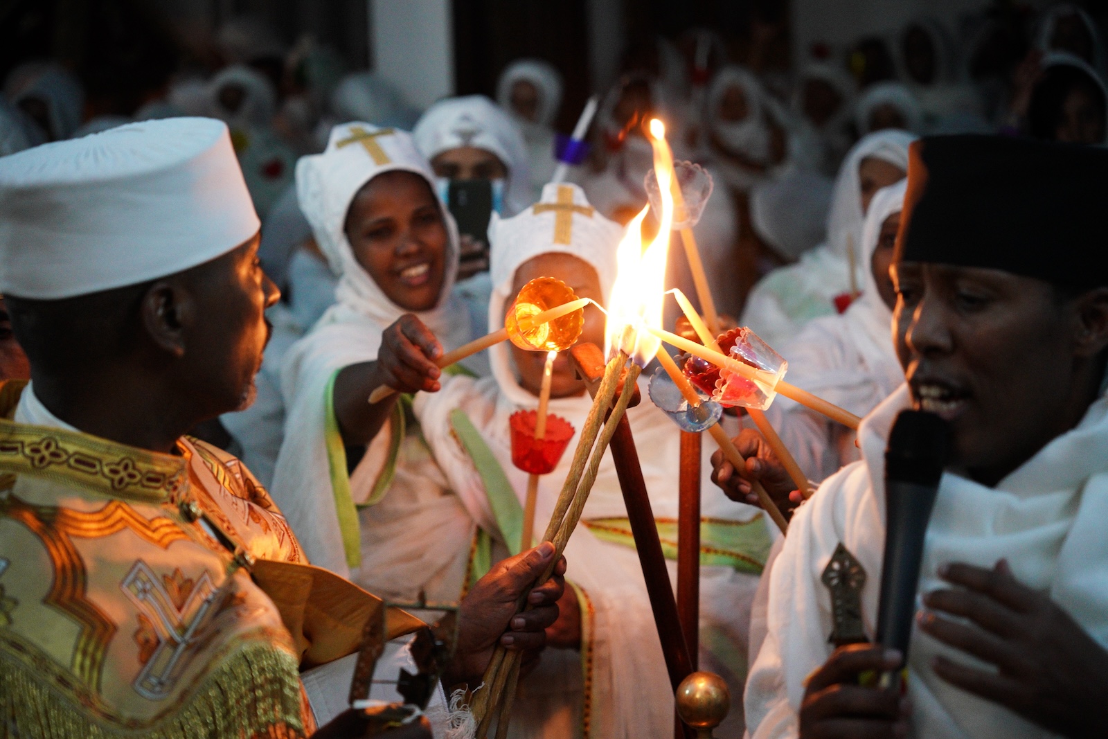 Ανάσταση στην Αιθιοπική Εκκλησία στο Πολύγωνο