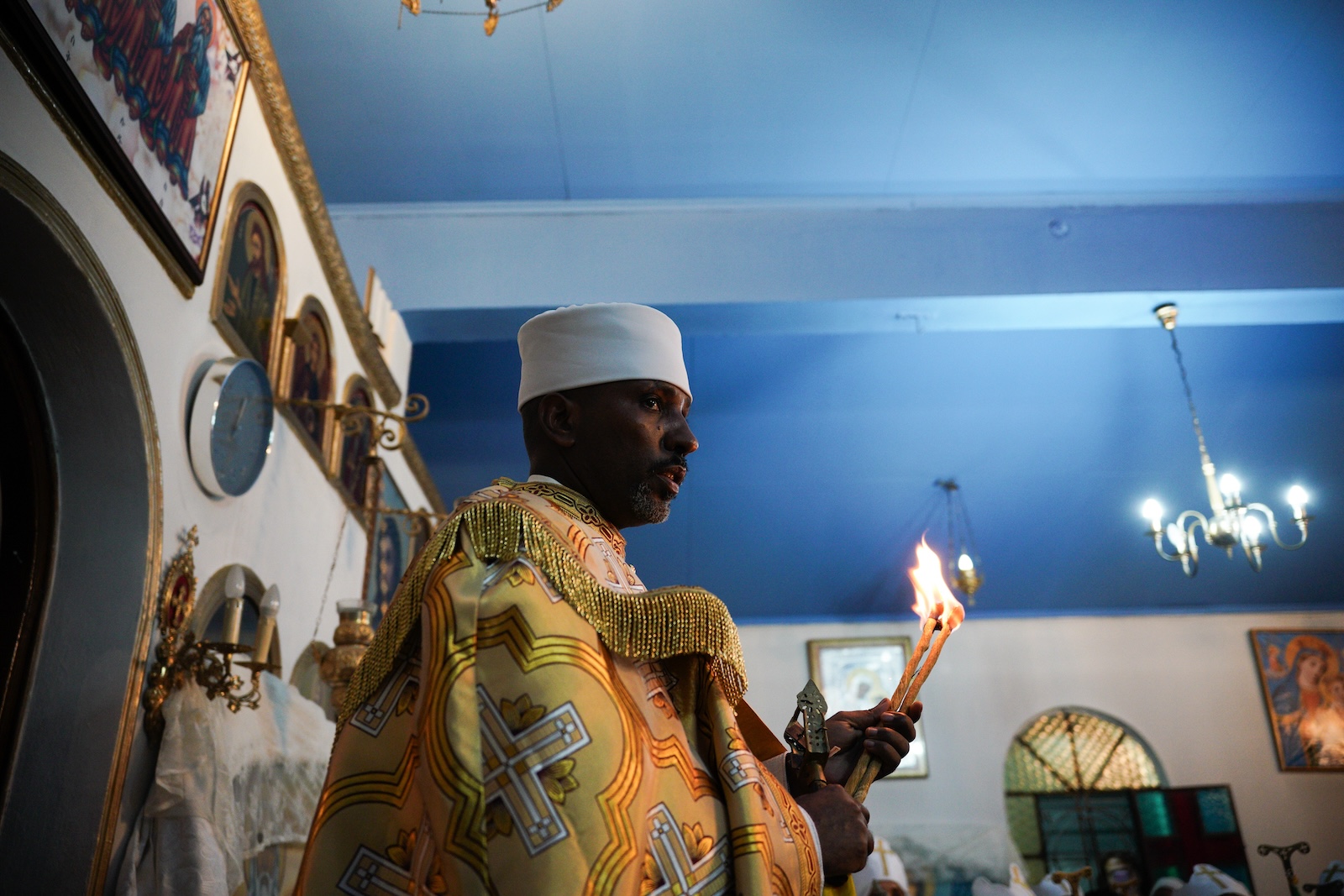 Ανάσταση στην Αιθιοπική Εκκλησία στο Πολύγωνο