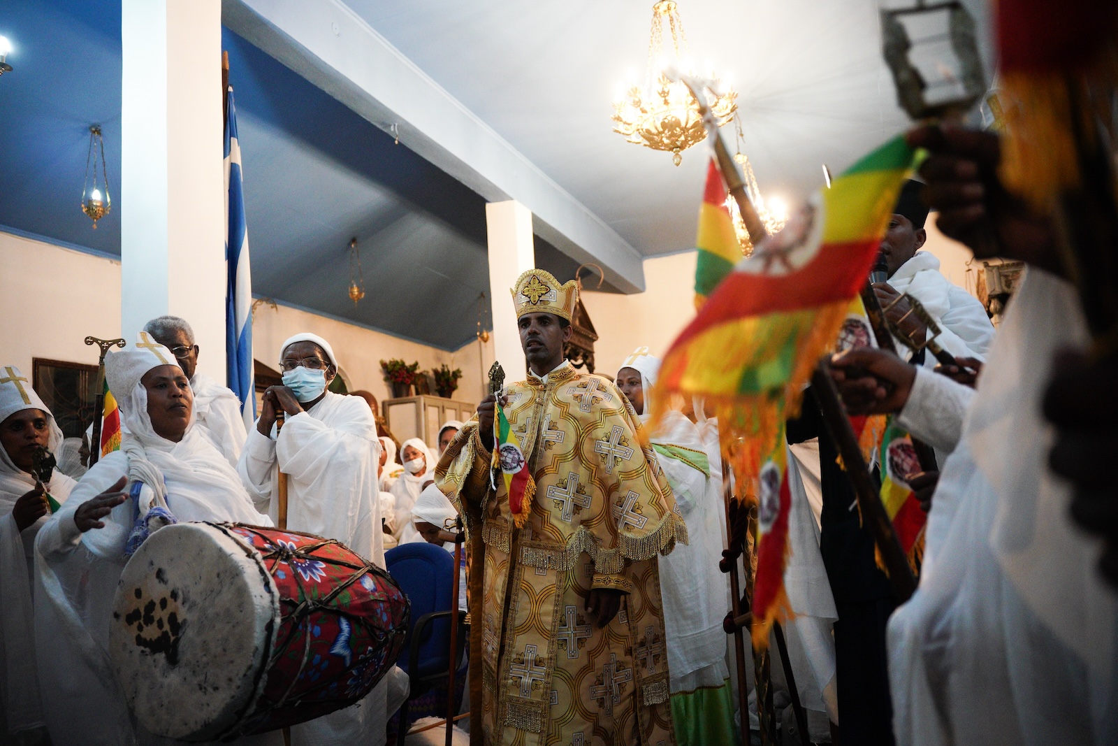 Ανάσταση στην Αιθιοπική Εκκλησία στο Πολύγωνο