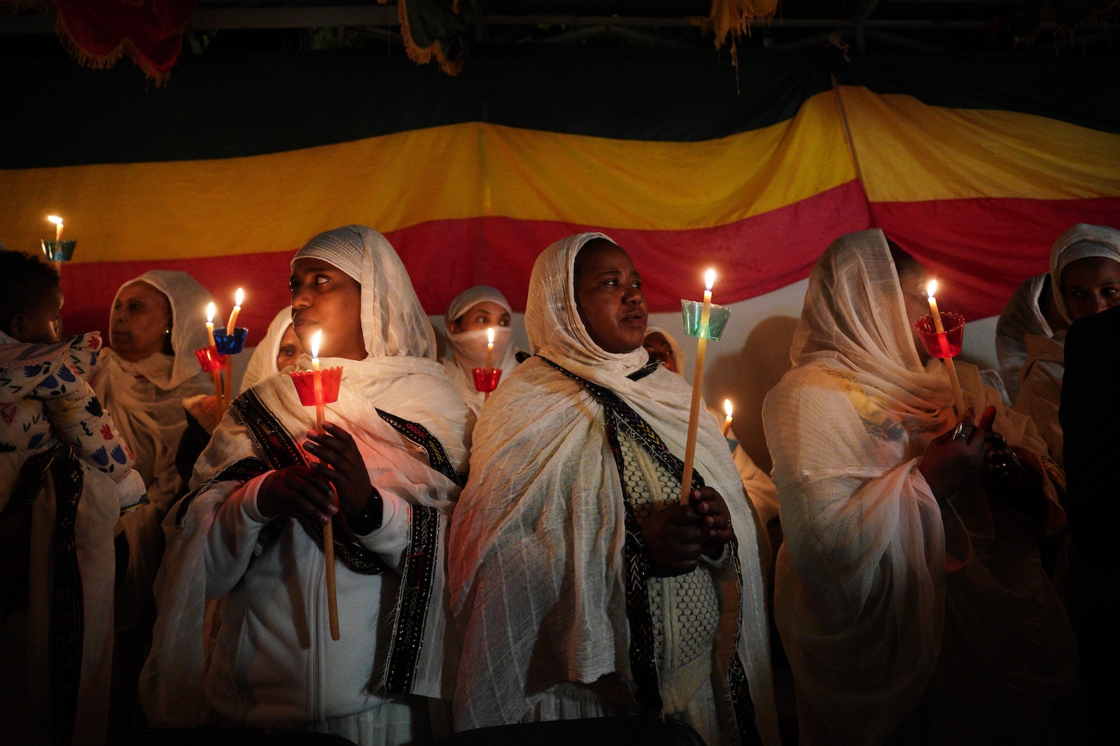 Ανάσταση στην Αιθιοπική Εκκλησία στο Πολύγωνο