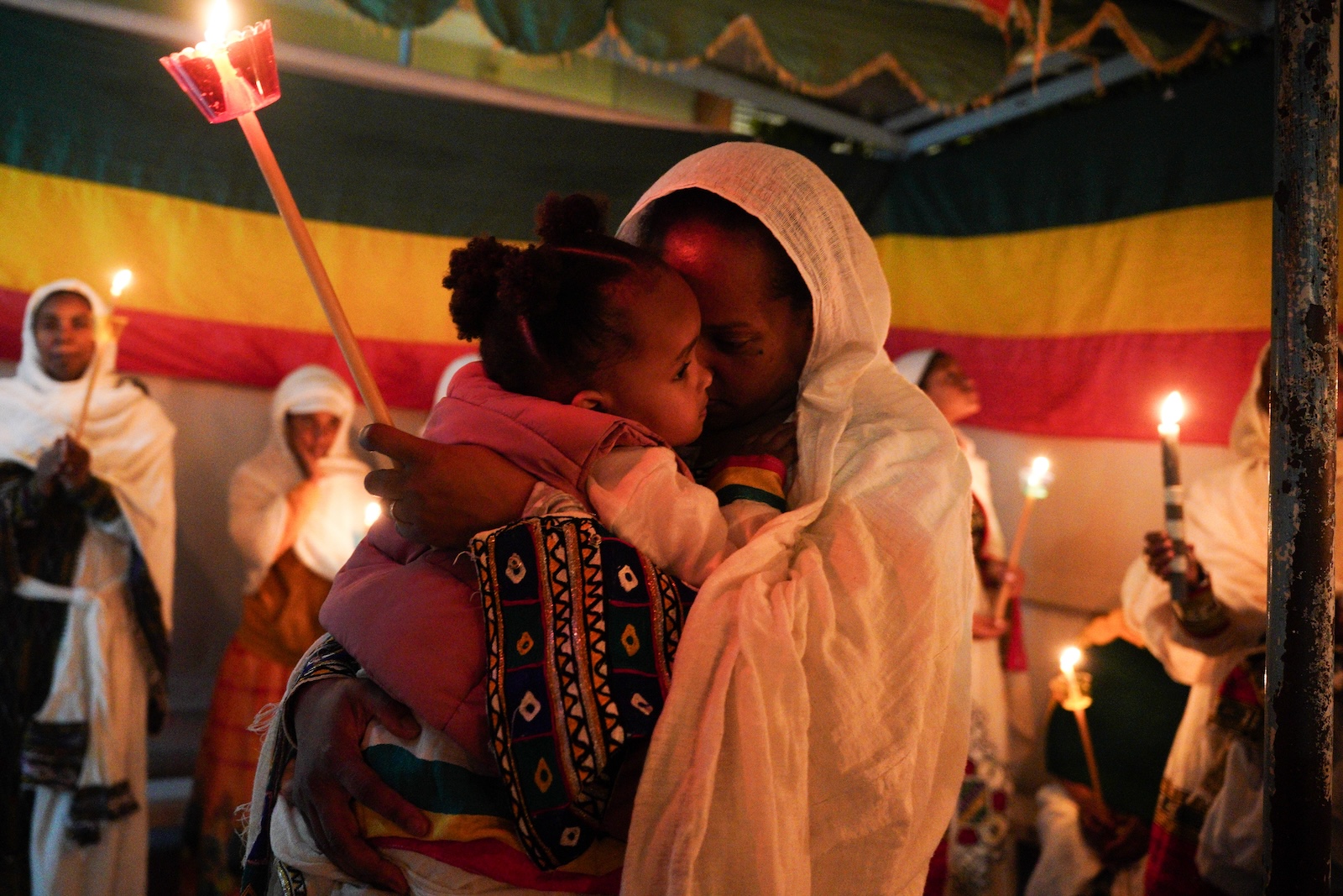 Ανάσταση στην Αιθιοπική Εκκλησία στο Πολύγωνο