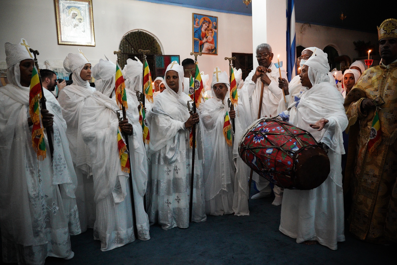Ανάσταση στην Αιθιοπική Εκκλησία στο Πολύγωνο