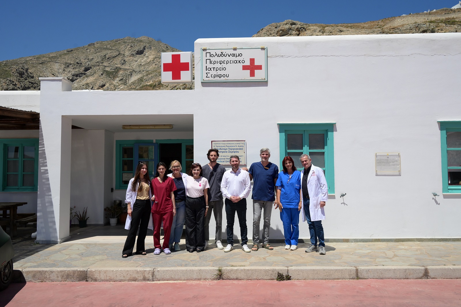 Νίκος Ανδρουλάκης στη Σέριφο