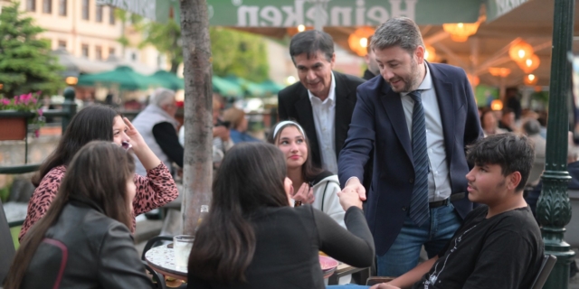 Περιοδεία του Νίκου Ανδρουλάκη στη Δυτική Μακεδονία