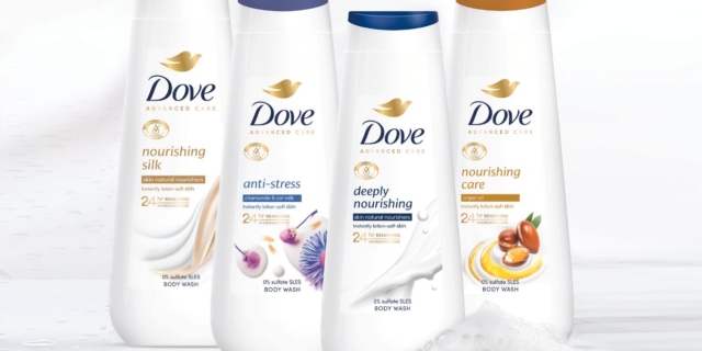 Νέα σειρά αφρόλουτρων Dove Advanced Care